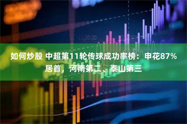 如何炒股 中超第11轮传球成功率榜：申花87%居首，河南第二、泰山第三